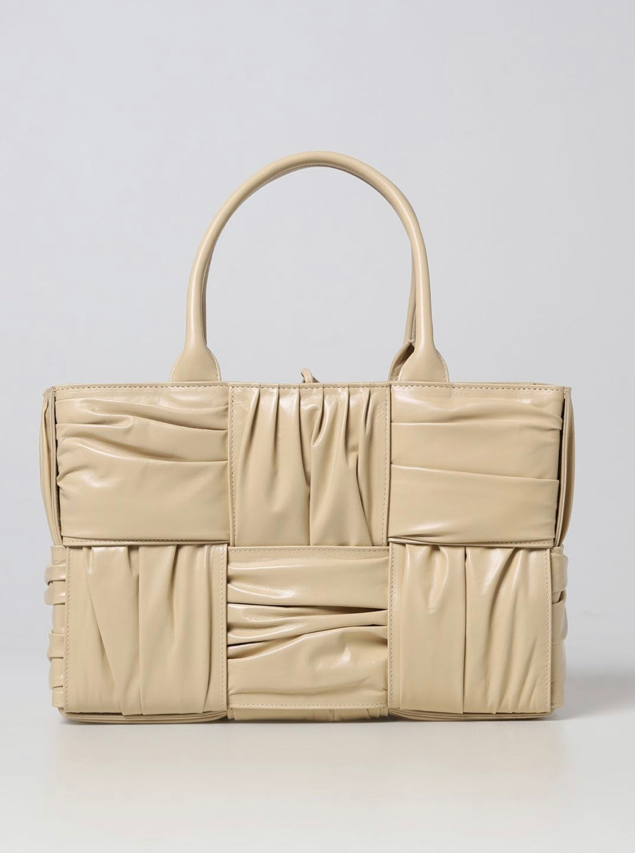 Gold hardware on Bottega Veneta Aero Tote