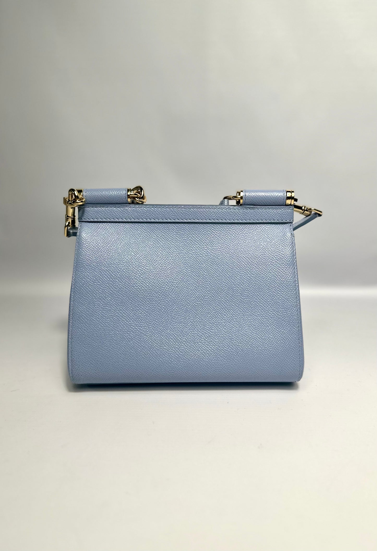 Dolce & Gabbana x St Barth Limited Edition Baby Blue Sicily Bag
