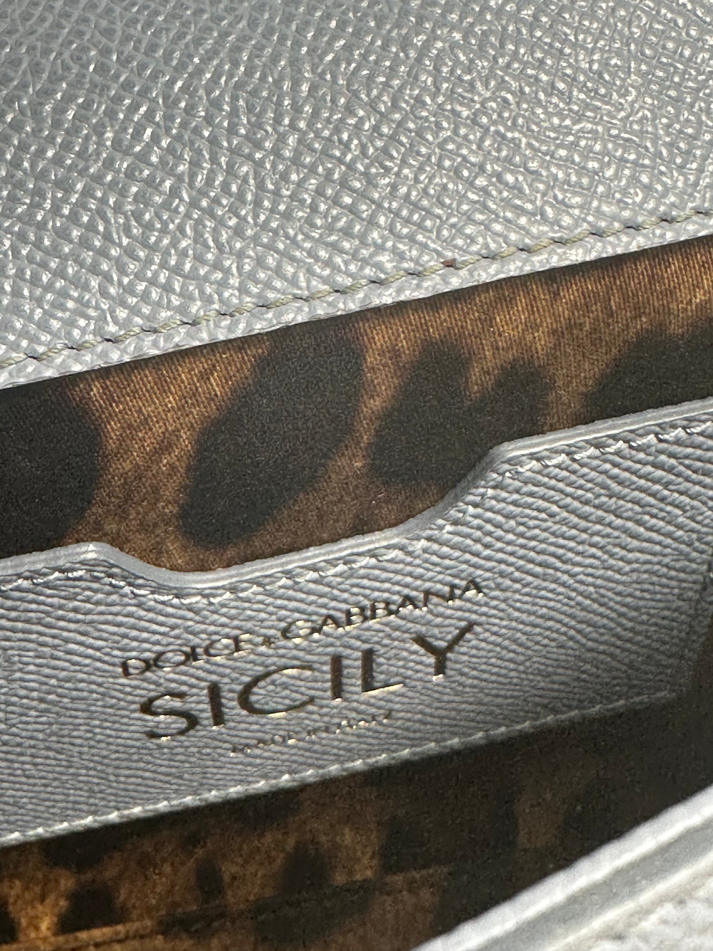 Dolce & Gabbana x St Barth Limited Edition Baby Blue Sicily Bag