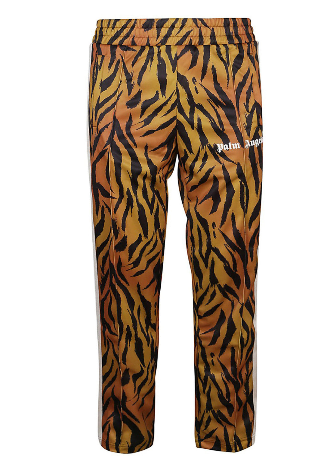 Palm Angels Tiger Motif Jogger Pants Size Small Burnt Orange Colour