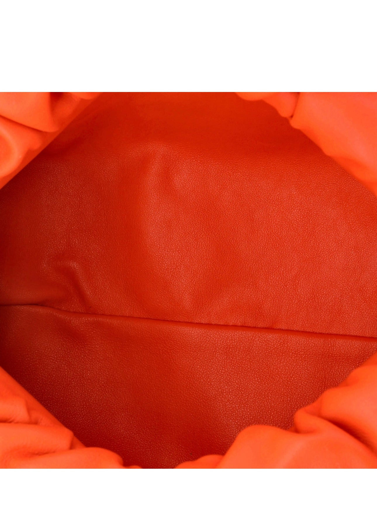 Bottega Veneta 'The Chain Pouch' In Orange With Gold Chain