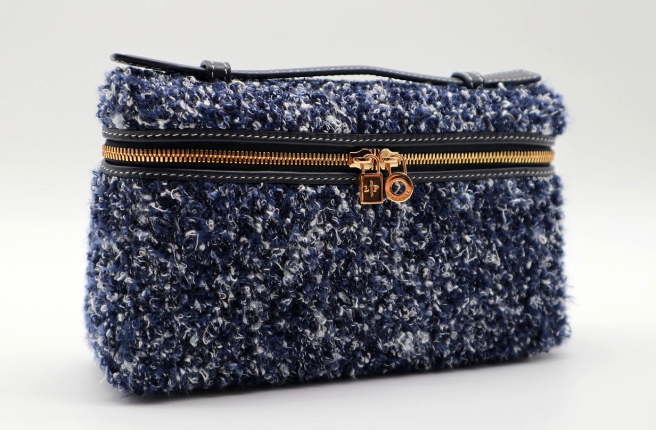 Loro Piana Extra Pocket L19 Pouch Silk Cotton Blend