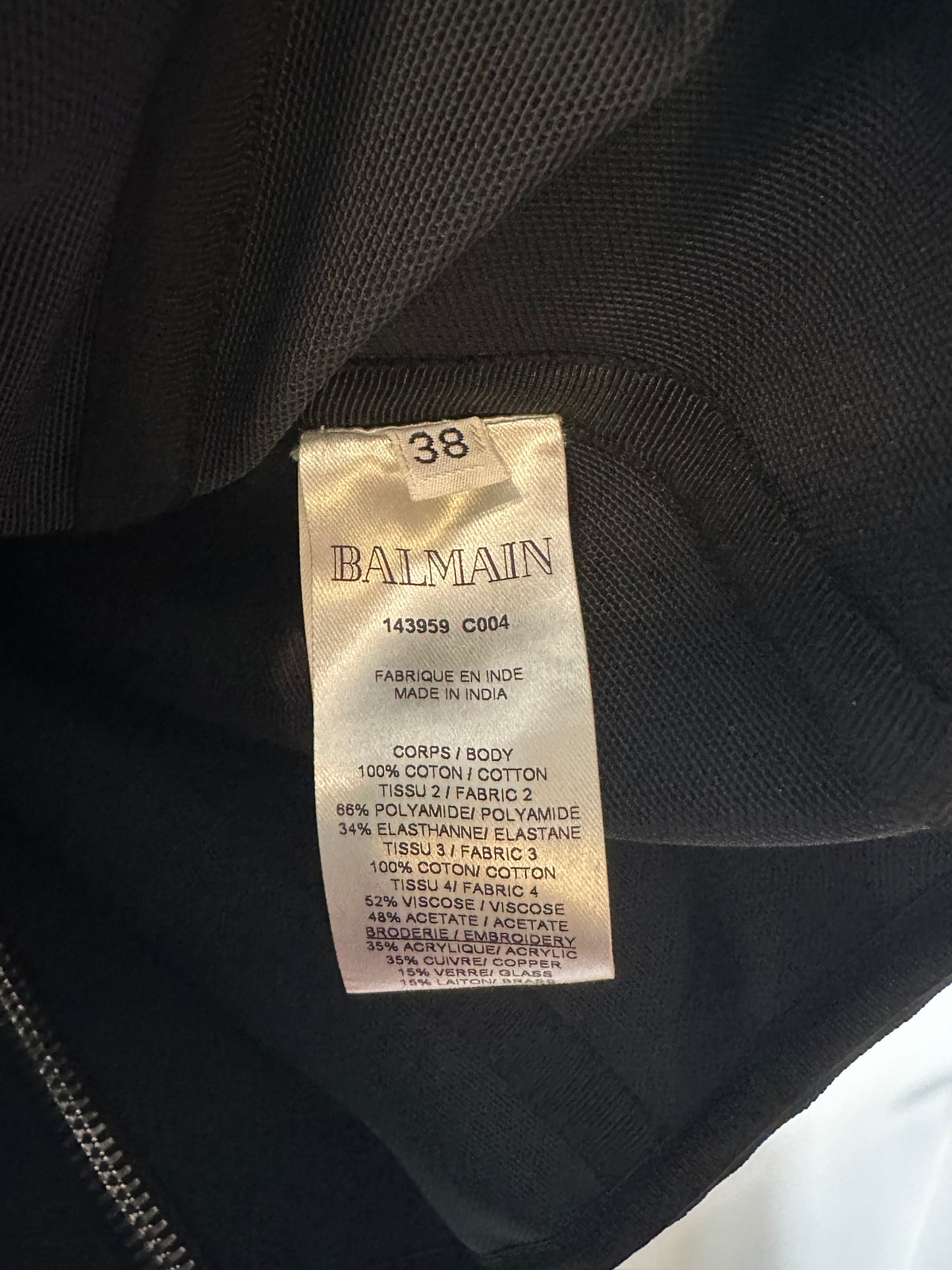 Balmain Strapless Embellished Sequin Sun Face Mini Velvet Dress Size Medium Retail Price 5,200€