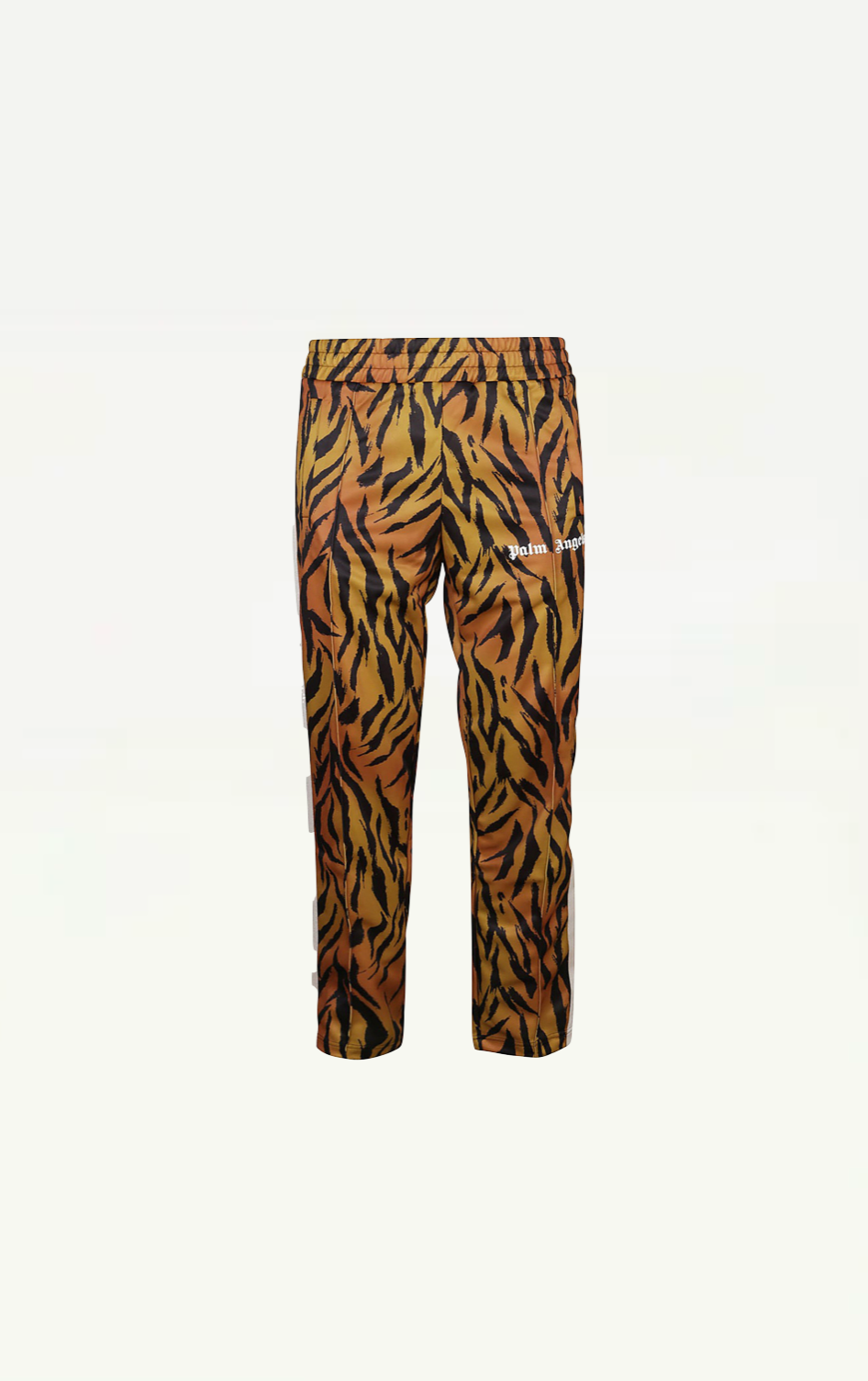 Palm Angels Tiger Motif Jogger Pants Size Small Burnt Orange Colour
