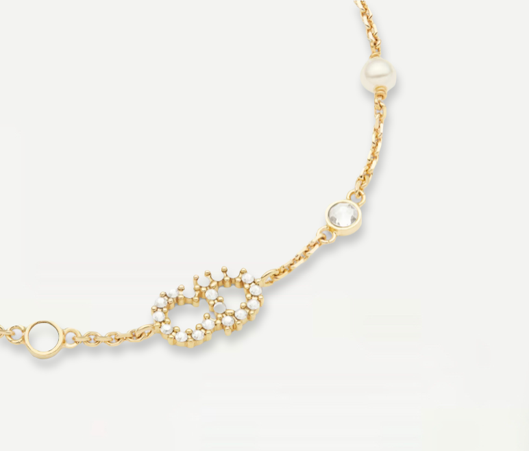 Dior D Lune Gold Bracelet