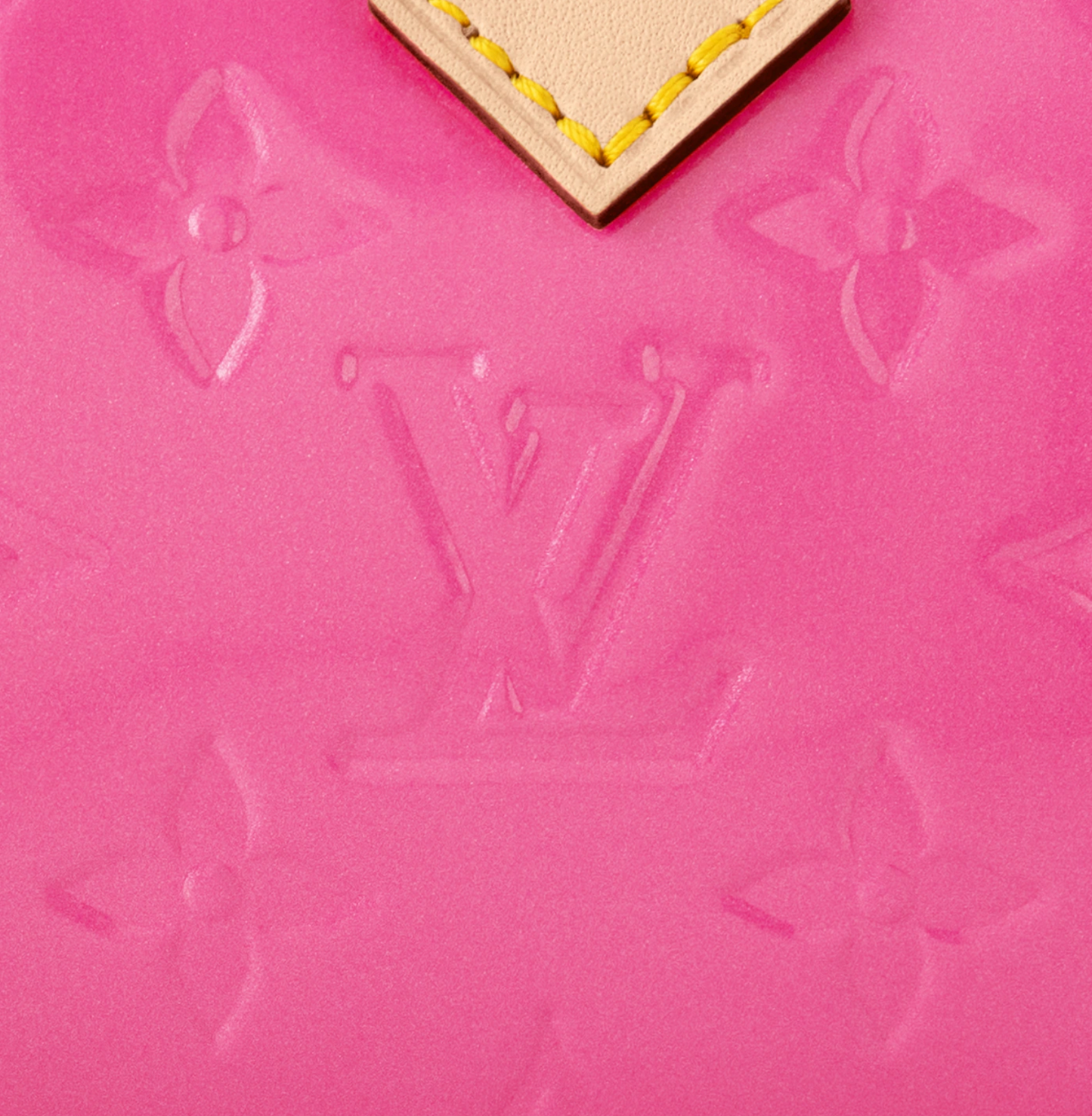 Louis Vuitton Nano Speedy In Pink With Gold Hardware