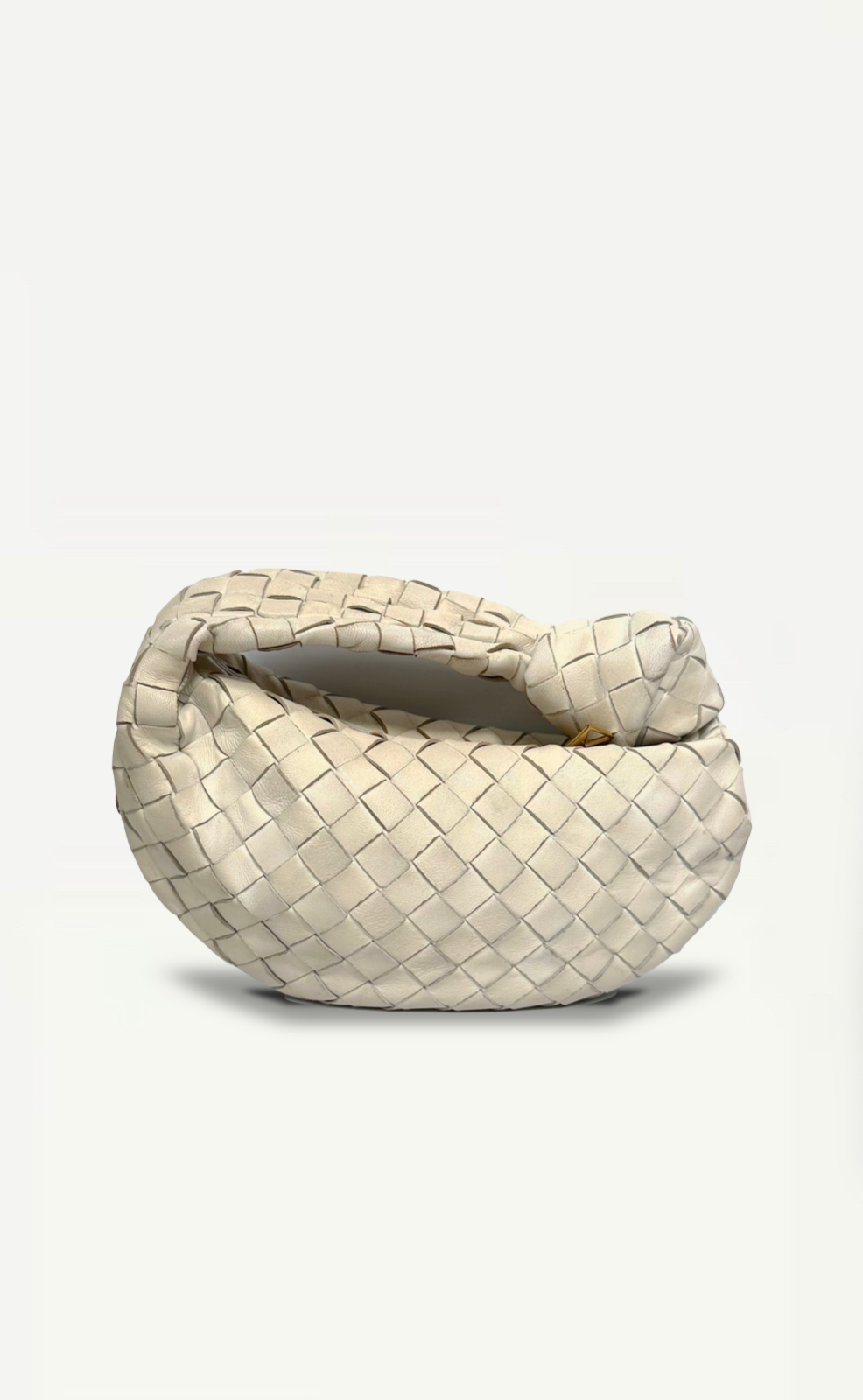Bottega Veneta White 'Jodie' Bag In Leather RRP - 2,400€