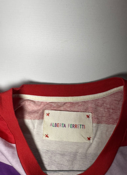 Alberta Ferretti Cropped T-shirt Size Small