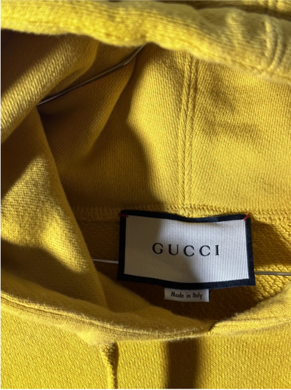 Gucci Coco Captain Mustard Yellow Hoddie Size XXS