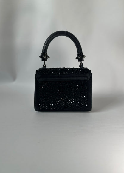 Philipp Plein Mini Suede Bag with Crystals Retail Price 850€