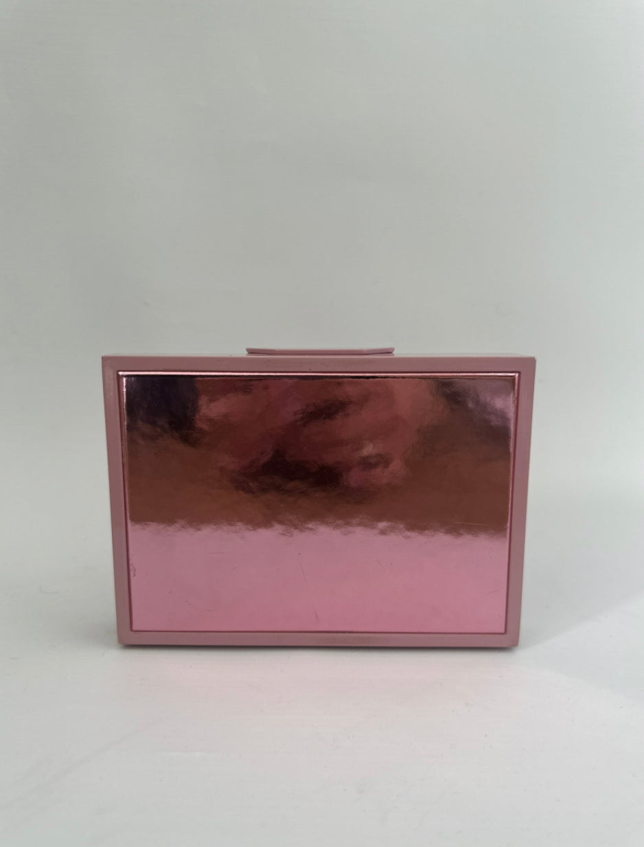 Lee Savage Pink Metal Clutch Bag - Retail Price of Other Model - 1,650€