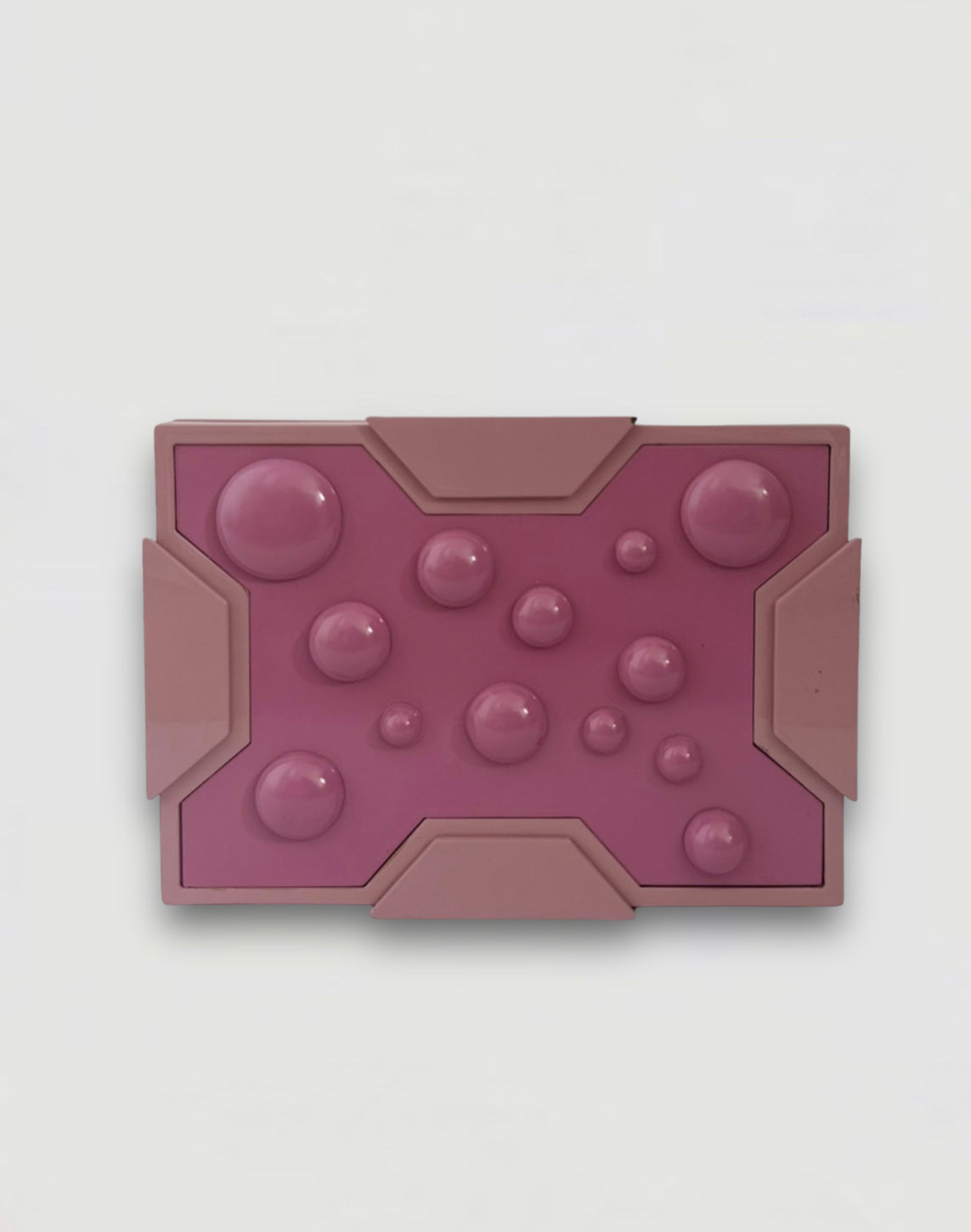 Lee Savage Pink Metal Clutch Bag - Retail Price of Other Model - 1,650€