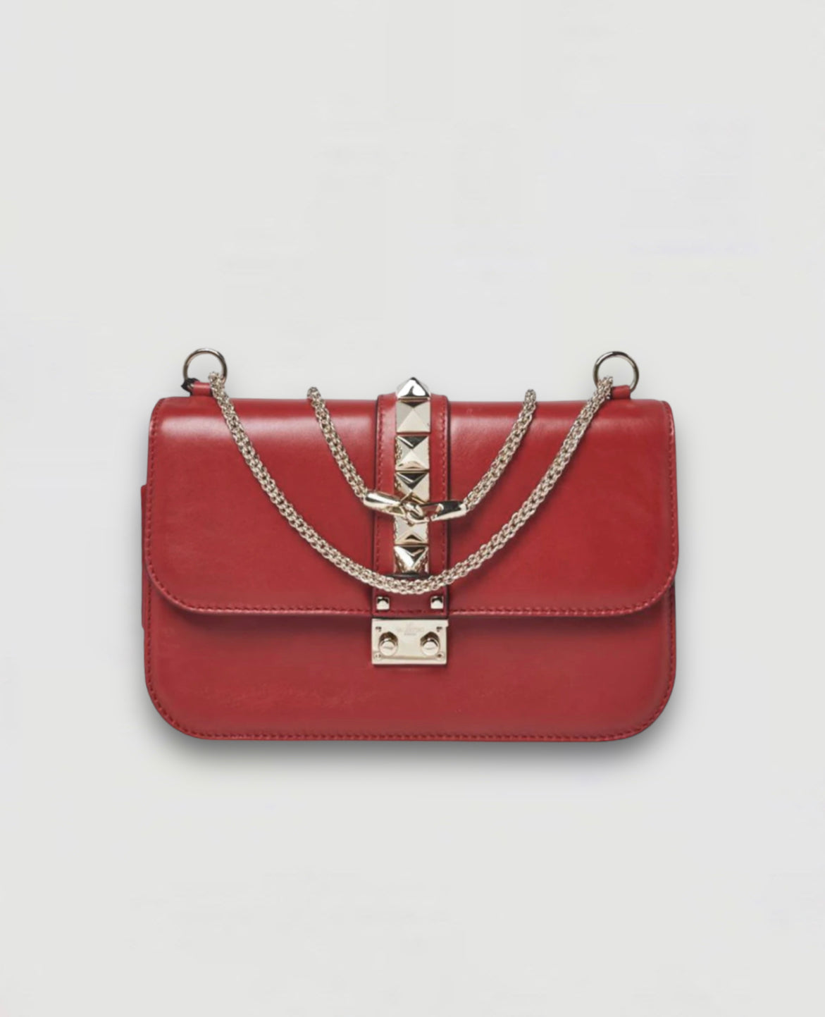 Price Valentino Backpack Red Valentino Garavani Red Leather Medium