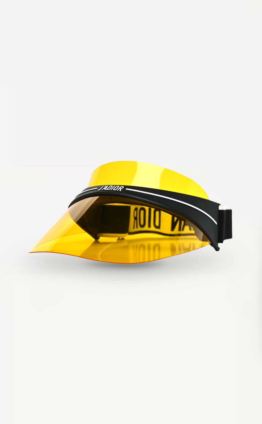 Christian Dior Acetate DiorClub1 Sun Visor Yellow