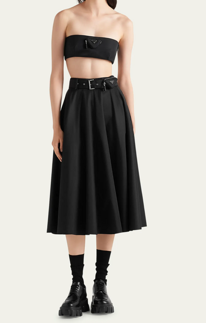 Prada Re-Nylon Bandeau Top with Pocket Size IT 38 (FR 34)