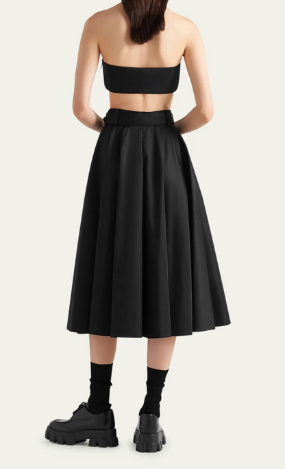 Prada Re-Nylon Bandeau Top with Pocket Size IT 38 (FR 34)